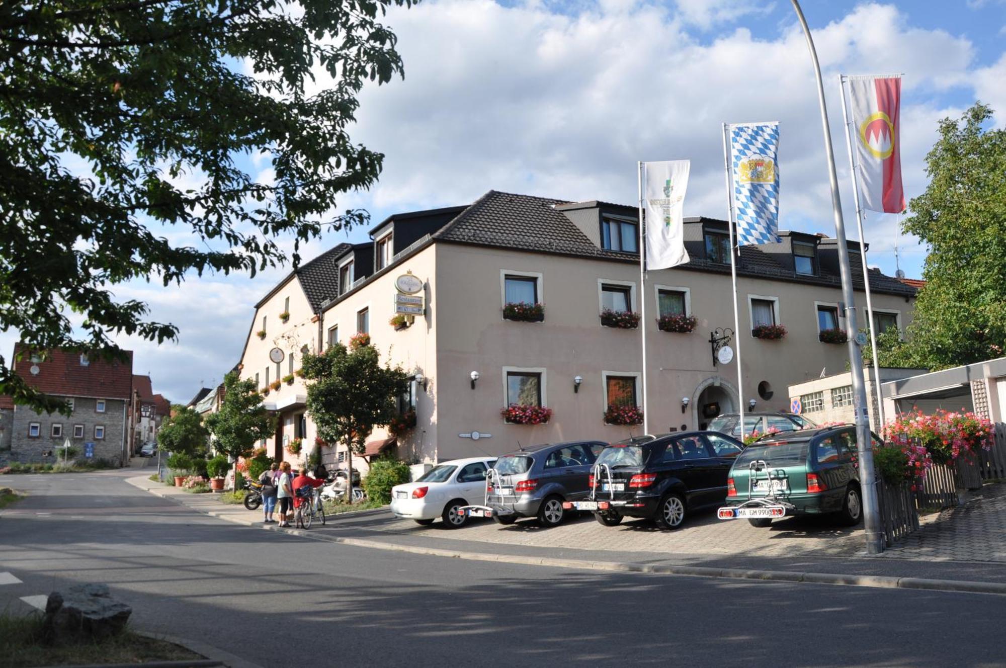 Hotel Gasthof Vogelsang Zellingen Bagian luar foto